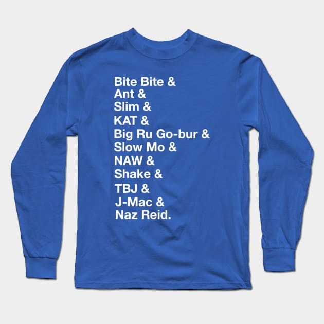 Timberwolves Nicknames Long Sleeve T-Shirt by TooMuchPancakes